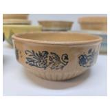 Very Nice Large Estate Lot of Vintage Stoneware & Pottery Mixing & other Bowls
