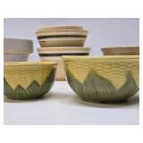 Very Nice Large Estate Lot of Vintage Stoneware & Pottery Mixing & other Bowls
