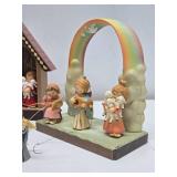 Very Nice Collection of Italian Carved Wood ANRI Figures & Displays