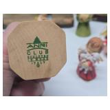 Very Nice Collection of Italian Carved Wood ANRI Figures & Displays