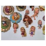 Estate Lot of Vintage LITTLE KIDDLES Figures & Accessories