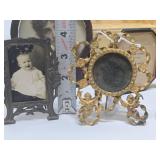Very Cool Estate Lot w/Early Photos Tintypes 19th Century Small Frames etc