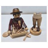 Excellent Handmade German Smoker Doll