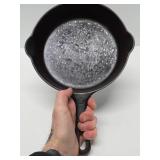 3 Old Vintage Cast Iron Skillets Including Erie/Griswold