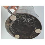 Large Vintage Enamel Graniteware Coffee Pot