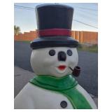 Nice Vintage FROSTY THE SNOWMAN Christmas Blowmold