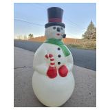 Nice Vintage FROSTY THE SNOWMAN Christmas Blowmold