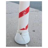 Nice Vintage NORTH POLE Sign Christmas Blowmold