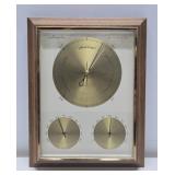 Large Working Vintage Mid Century Airguide Barometer
