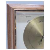 Large Working Vintage Mid Century Airguide Barometer