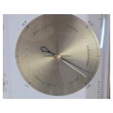 Large Working Vintage Mid Century Airguide Barometer
