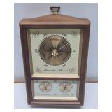 Large Working Vintage Mid Century Honeywell Heritage Weather Barometer