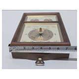 Large Working Vintage Mid Century Honeywell Heritage Weather Barometer