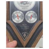 3 Vintage Mid Century Wall Barometers