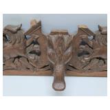 Awesome Antique Oak Boar