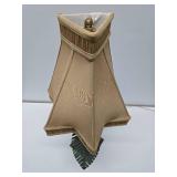 Quality LARGE Brass Palm Tree Table Lamp w/Star Shaped Shade