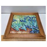 Framed Signed Vintage Oil on Canvas after Van Gogh
