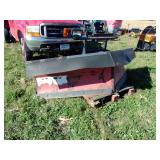 1999 Ford F450 4x4 Dump Truck W/V Snow Plow (Runs & Drives)