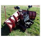 1999 Ford F450 4x4 Dump Truck W/V Snow Plow (Runs & Drives)