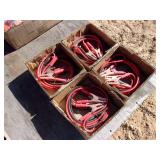 4 Sets of Light Duty Jumper Cables