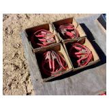 4 Sets of Light Duty Jumper Cables