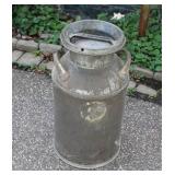 25" Neverleak Milk Can Cannister w/lid