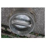 25" Neverleak Milk Can Cannister w/lid