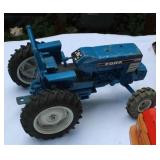 3 Mid Century Metal Truck Toys 2 Tonka Trucks and Ford Tractor