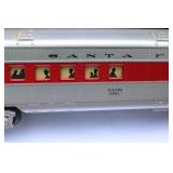 BNSF Twin Alco Engines and 4 Streamlined Passenger cars O Gauge