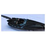 Vintage Batmobile Toy Model – Highly Detailed with Cockpit & Tail Fin