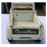 Vintage Gambles Deluxe Double Seal Truck & Trailer – 1950s Promotional Toy