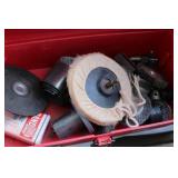 Mixed Power Tool Lot – Masterforce Right Angle Drill, Black & Decker Drill, Tool Shop Grinder