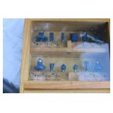 Black Decker 3/4 Router & Acc, Ryobi Router bit set Grinding bits lots of new drill bits