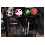 Sport Rack, Garage Organizer  Baseball Soccer Basketball, Football etc