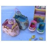 Fisher Price Happy Family Twins Nursery Set – Cribs, Highchairs, Changing Table & More