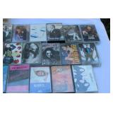 Vintage Cassette Tape Collection – Pop, Rock, and Dance Icons