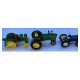 Tractor Book & Toy Collection – 3 Books + 6 Tractors Including John Deere Tin Box with Wrench