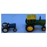 Tractor Book & Toy Collection – 3 Books + 6 Tractors Including John Deere Tin Box with Wrench
