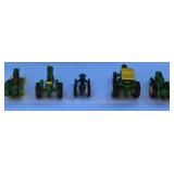 Tractor Book & Toy Collection – 3 Books + 6 Tractors Including John Deere Tin Box with Wrench