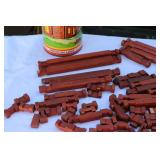 Vintage Tinker Toy & Lincoln Log Sets – Classic American Building Toys