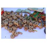 Vintage Tinker Toy & Lincoln Log Sets – Classic American Building Toys