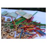 Vintage Tinker Toy & Lincoln Log Sets – Classic American Building Toys
