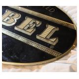 Korbel Brandy Metal Advertising Sign – 24" x 13"