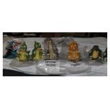 1988 Land Before Time Dinosaur Toy set + – Amblin/UCS Pizza Hut Promo (10 Figures)