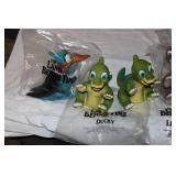 1988 Land Before Time Dinosaur Toy set + – Amblin/UCS Pizza Hut Promo (10 Figures)