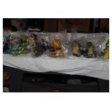 1988 Land Before Time Dinosaur Toy set + – Amblin/UCS Pizza Hut Promo (10 Figures)