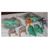 1988 Playskool Definitely Dinosaurs – 14-Piece Wendy’s Giveaway Collection