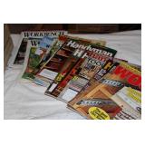 Woodworking & Home Improvement Magazine Collection – Approx. 70 Issues + Wooden Storage Case