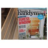 Woodworking & Home Improvement Magazine Collection – Approx. 70 Issues + Wooden Storage Case