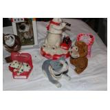 Animal Bobblehead & Nodder Collection – 20+ Figures Including Coca-Cola Polar Bear, NIB The Dog, Owl, Hippo & More
